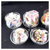 Princess House Shrimp Cocktail Glasses & Inserts