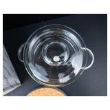 Princess House 5 Pc 1 Qt Crystal Casserole Set Made in Czech Republic