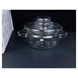 Princess House 5 Pc 1 Qt Crystal Casserole Set Made in Czech Republic