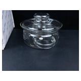 Princess House 5 Pc 1 Qt Crystal Casserole Set Made in Czech Republic