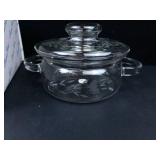 Princess House 5 Pc 1 Qt Crystal Casserole Set Made in Czech Republic
