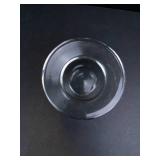 Princess House Etched Glass Footed Martini or Dessert Glasses (Lot of 8)