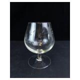 Princess House Heritage Etched Brandy Snifters (Lot of 9)