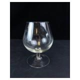 Princess House Heritage Etched Brandy Snifters (Lot of 9)
