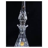 Princess House Lead Crystal Decanter - West Germany 1970s Vintage