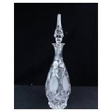 Princess House Lead Crystal Decanter - West Germany 1970s Vintage