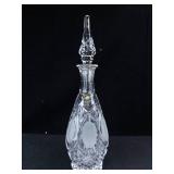 Princess House Lead Crystal Decanter - West Germany 1970s Vintage