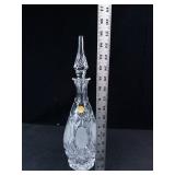 Princess House Lead Crystal Decanter - West Germany 1970s Vintage