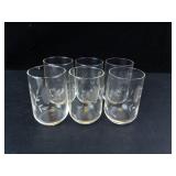 Princess House Heritage Etched Crystal Beverage Glasses (Set of 6)