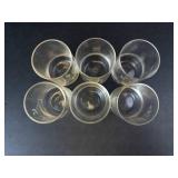 Princess House Heritage Etched Crystal Beverage Glasses (Set of 6)