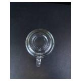Princess House Heritage Etched Glass Mugs (Lot of 4)