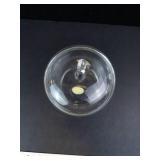 Vintage Princess House Heritage Crystal Apple-Shaped Candy Dish with Lid