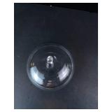 Vintage Princess House Heritage Crystal Apple-Shaped Candy Dish with Lid