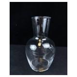 Princess House Heritage Etched Glass Carafe - Floral Leaf Pattern
