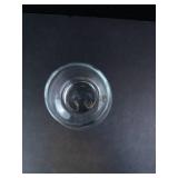 Princess House Heritage Etched Glass Carafe - Floral Leaf Pattern