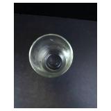 Princess House Etched Glass Tumblers - Leaf Pattern