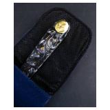 Princess House Fantasia Lead Crystal Cake Server - Made in Czech Republic, Blade Made in China
