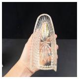 Princess House Lead Crystal Knife Holder - Made in Germany