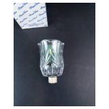 Princess House Lead Crystal Votive Holder Made in USA (Box 846)