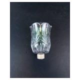 Princess House Lead Crystal Votive Holder Made in USA (Box 846)