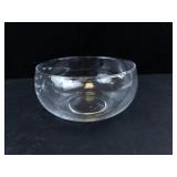 Princess House Leaf-Etched Crystal Bowls (Lot of 4)