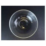 Princess House Leaf-Etched Crystal Bowls (Lot of 4)