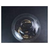 Princess House Leaf-Etched Crystal Bowls (Lot of 4)