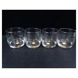 Princess House Heritage Old Fashioned Glasses 498 (Lot of 4)