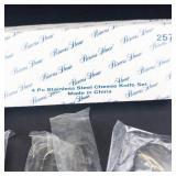 Princess House 4 Pc Stainless Steel Cheese Knife Set Made in China