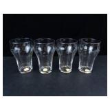 Princess House 10-Oz Etched Crystal Glasses (Lot of 4)