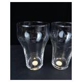 Princess House 10-Oz Etched Crystal Glasses (Lot of 4)