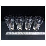 Princess House 10-Oz Etched Crystal Glasses (Lot of 4)