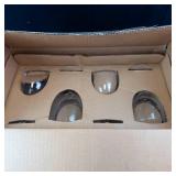 Princess House 4 Crystal Goblets