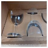 Princess House 4 Crystal Goblets