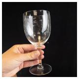 Princess House 4 Crystal Goblets