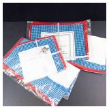Princess House Napkins & Placemats Set - Four Placemats & Four Napkins