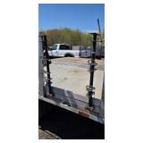 2000 GMC W3500 flatbed Lawn Truck with Debris Handler
