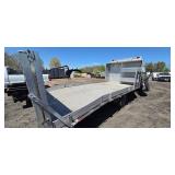 2000 GMC W3500 flatbed Lawn Truck with Debris Handler
