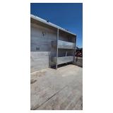 2000 GMC W3500 flatbed Lawn Truck with Debris Handler