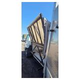 2000 GMC W3500 flatbed Lawn Truck with Debris Handler