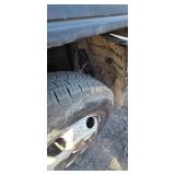 2000 GMC W3500 flatbed Lawn Truck with Debris Handler