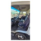 2000 GMC W3500 flatbed Lawn Truck with Debris Handler