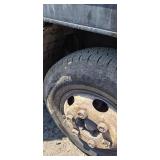 2000 GMC W3500 flatbed Lawn Truck with Debris Handler