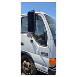 2000 GMC W3500 flatbed Lawn Truck with Debris Handler