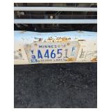 2000 GMC W3500 flatbed Lawn Truck with Debris Handler