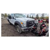 2012 Ford F-250 Super Duty 4x4 Pickup with Boss Power-VXT Snow Plow