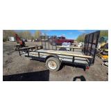 2013 Teske Utility Trailer 12