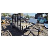 2013 Teske Utility Trailer 12