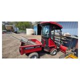 Steiner UTILIMAX 48 Utility tractor with Snow Plow Blade