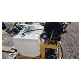 Hannay Reels E1526-17-18 LT Hose Reel with 100 Gal Poly Tank and Kawasaki FE170 5.5 HP